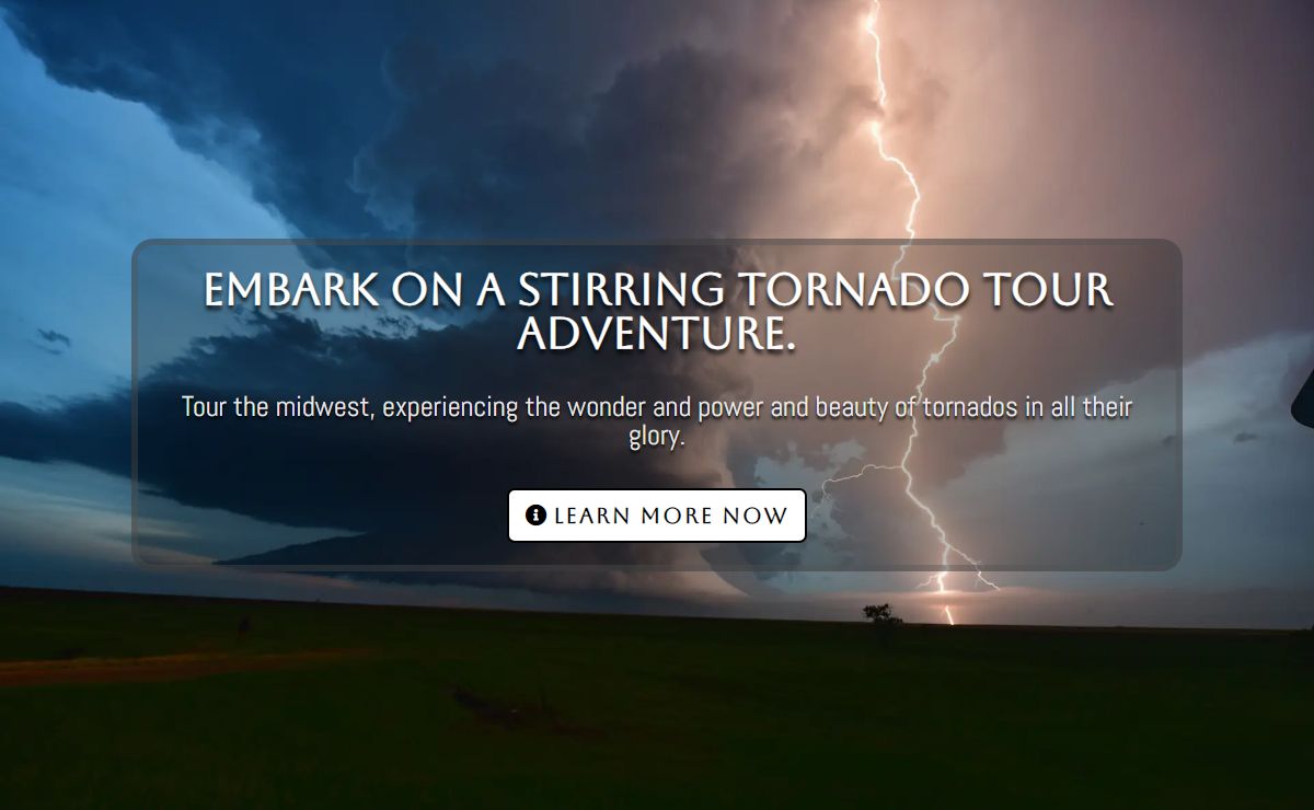 TornadoTours.com - Embark On A Tornado Tour Adventure!