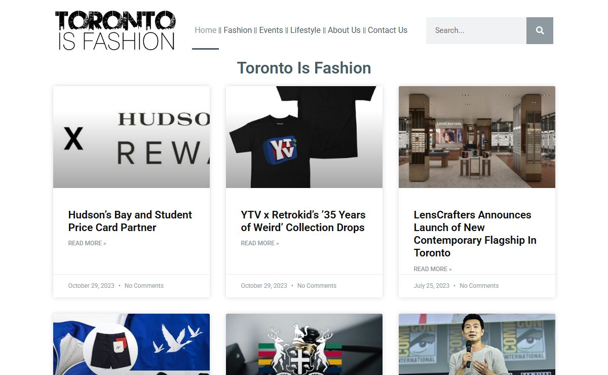 Toronto Is Fashion – A Canadian Fashion Website