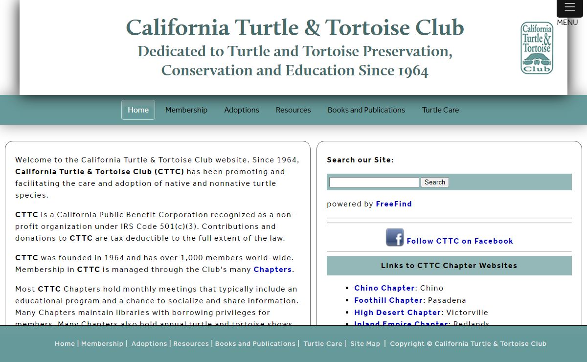 Home page - California Turtle & Tortoise Club