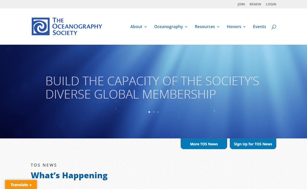The Oceanography Society | The Oceanography Society