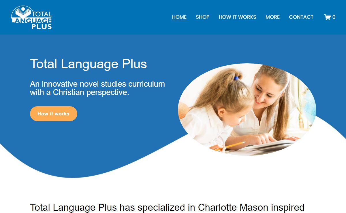 Total Language Plus: Charlotte Mason Homeschool Curriculum