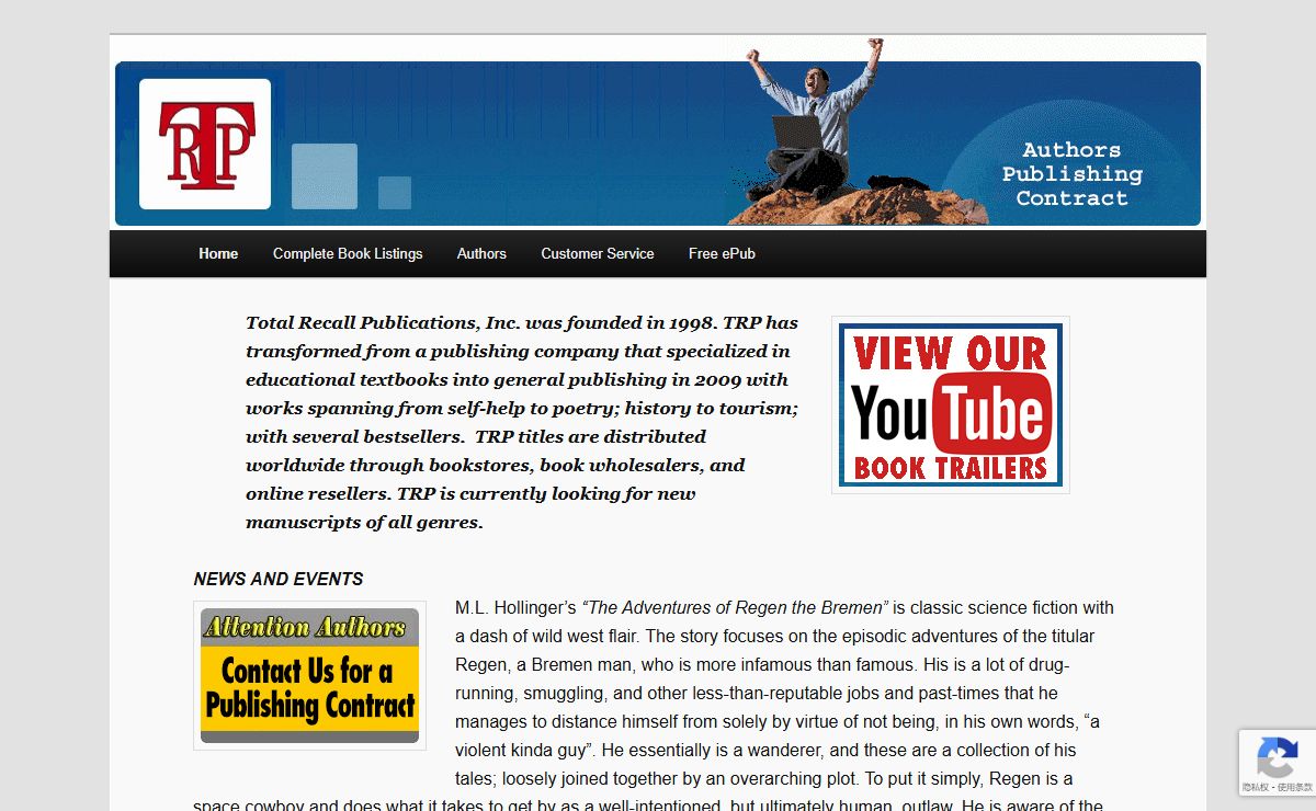 Home - Total Recall PressTotal Recall Press