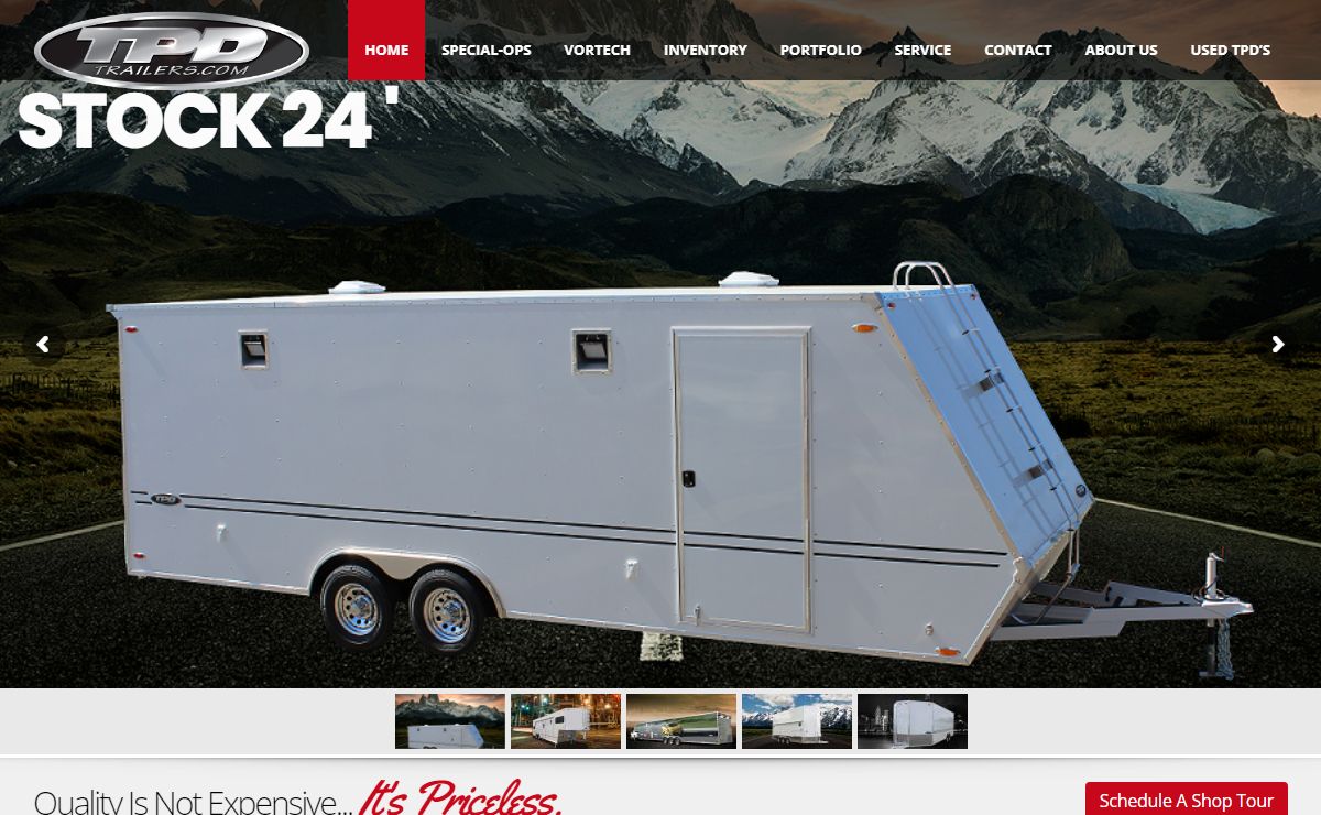 TPD Trailers - Custom enclosed trailers
