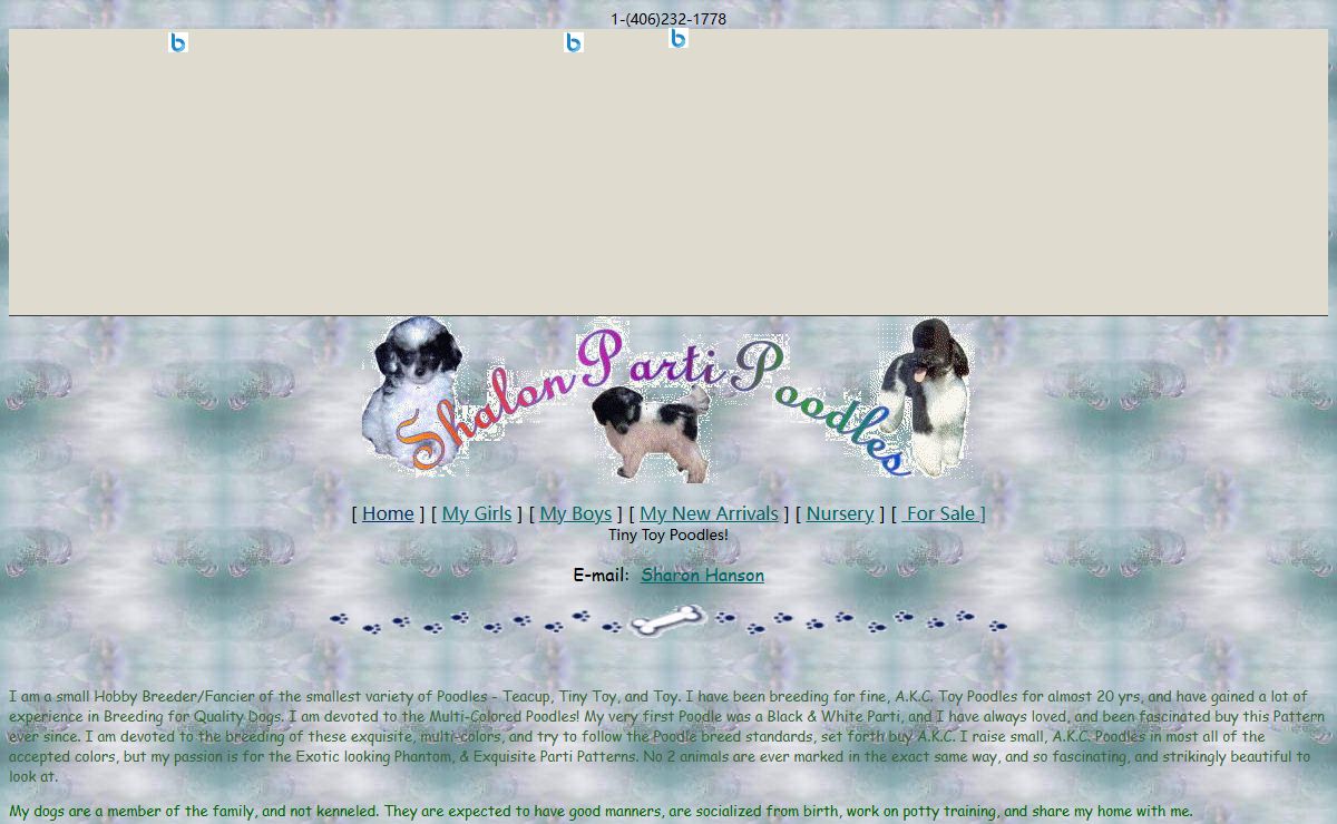 Welcome to ShaLon Parti Poodles