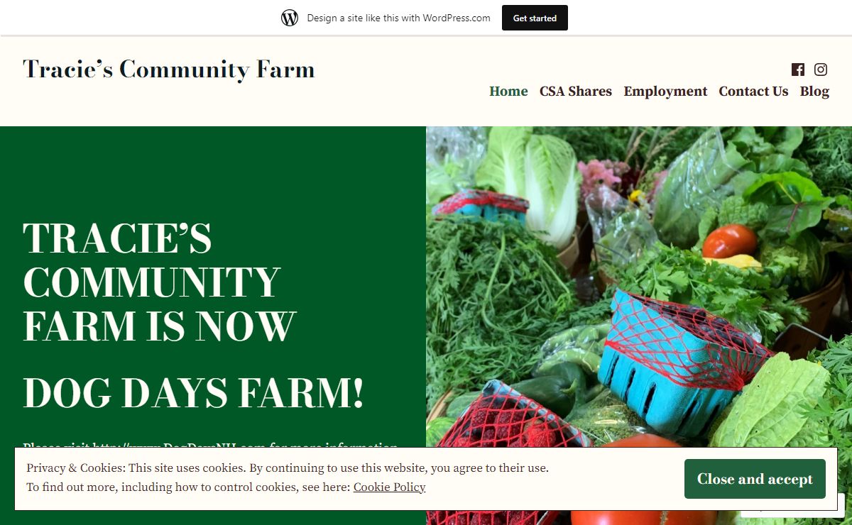 Tracie’s Community Farm