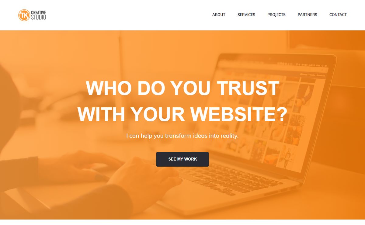 TK Creative Studio – Who can you trust with your website?