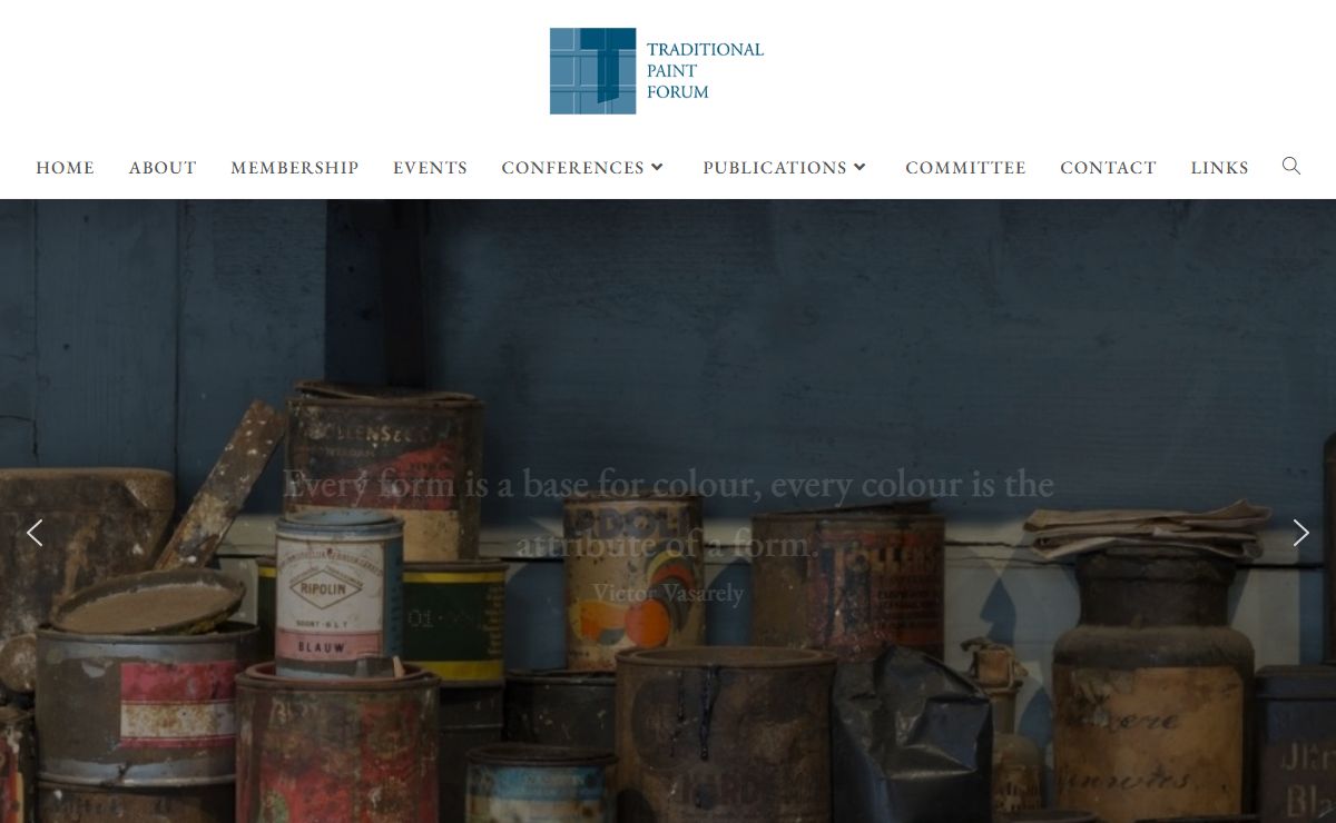 Traditional Paint Forum – Discussing and promoting a better understanding and appreciation of traditional paint.