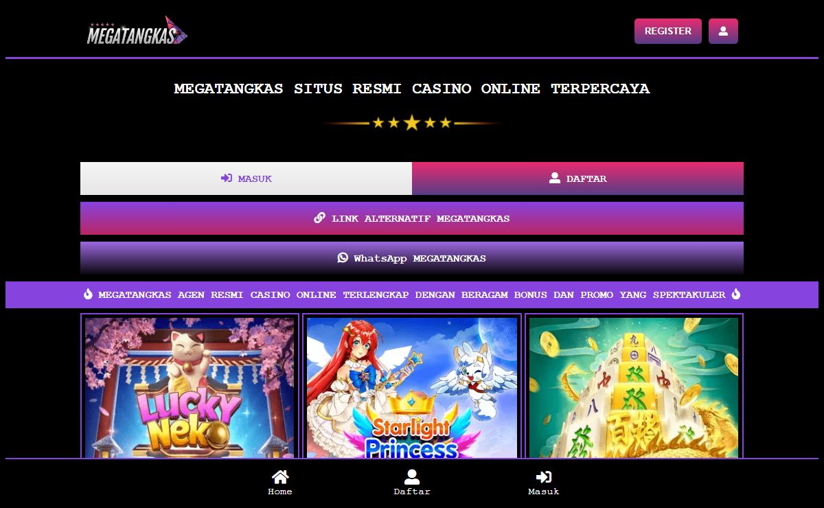 MegaTangkas: Agen Casino Online Resmi Di Indonesia
