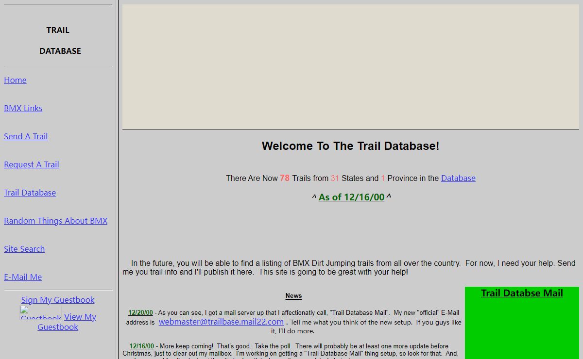 The Trail Database