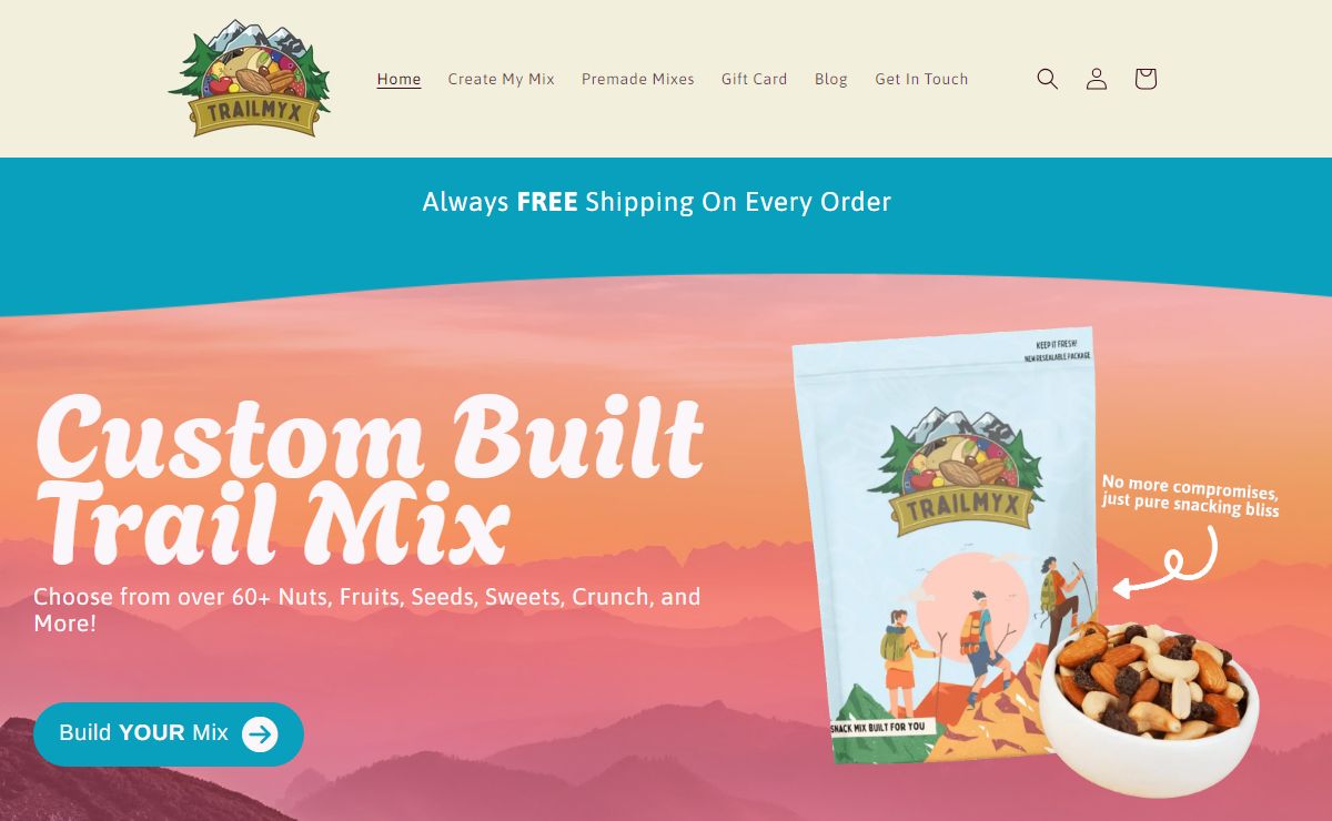 TrailMyx - Create Your Perfect Trail Mix