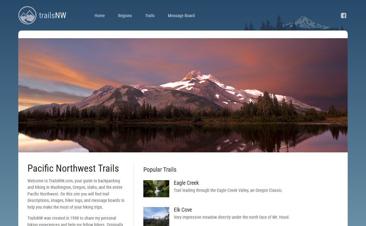 Hiking and Backpacking Trails in the Pacific Northwest - TrailsNW