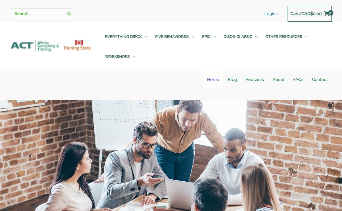 DiSC® Profiles Canada from The Training Store - Everything DiSC® and The Five Behaviors® Solutions.