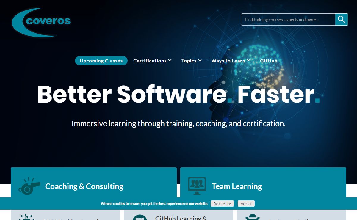 Training & Certification for the Software Industry | Coveros Training