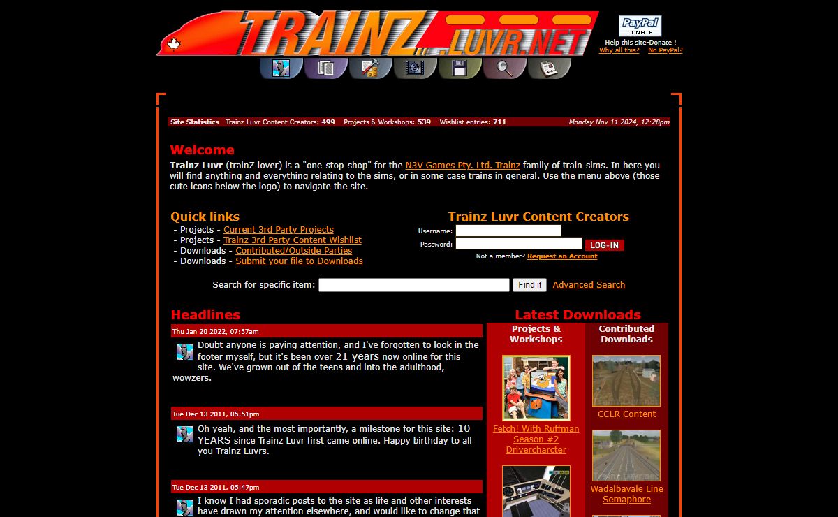 = Trainz Luvr =