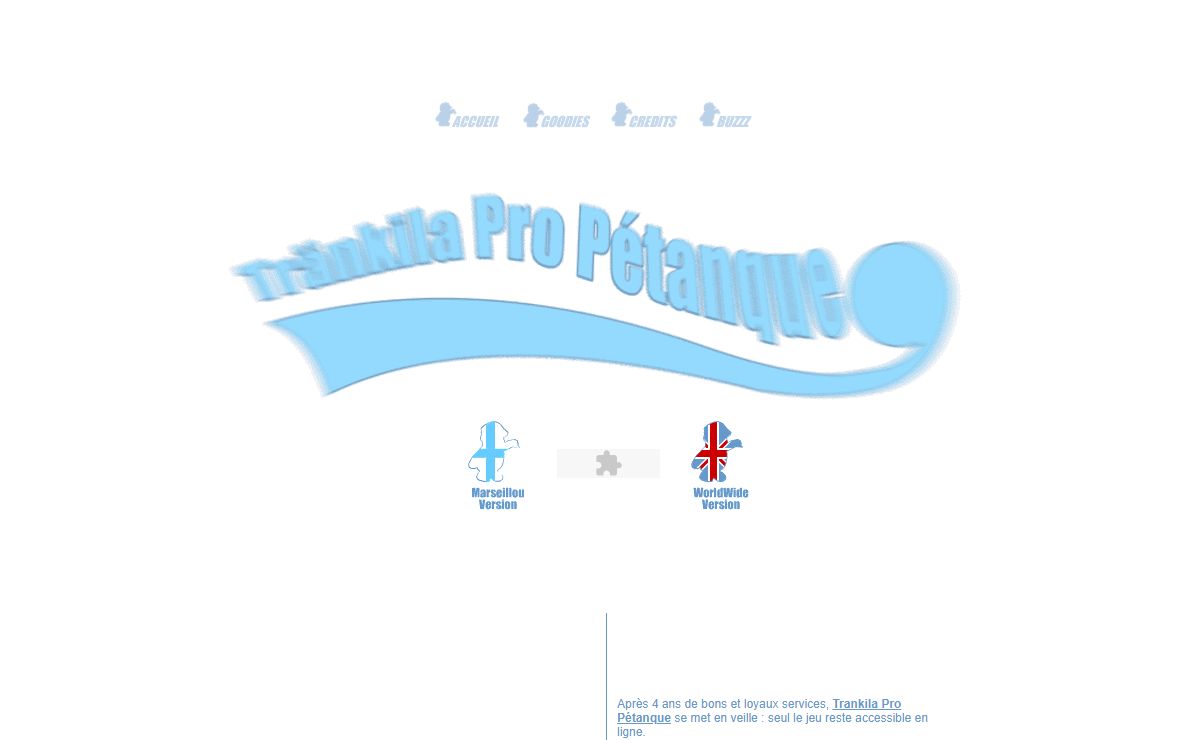 Trankila Pro Pétanque : pétanque en ligne