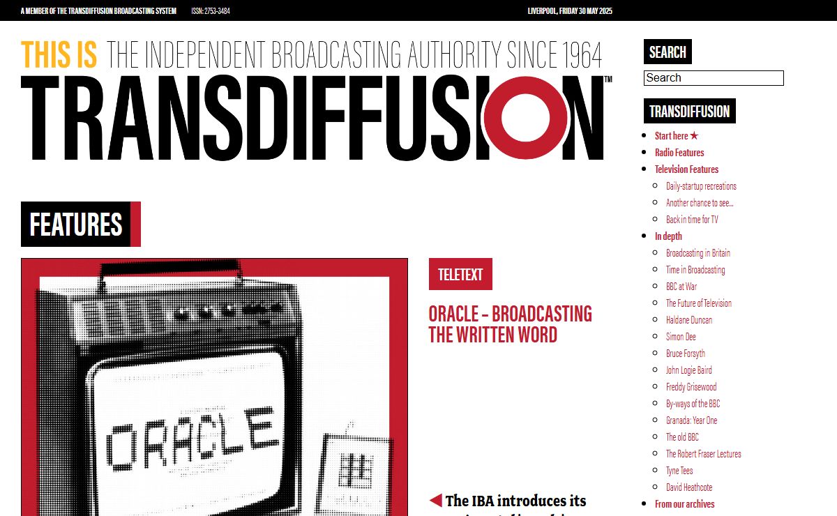Transdiffusion Broadcasting System
