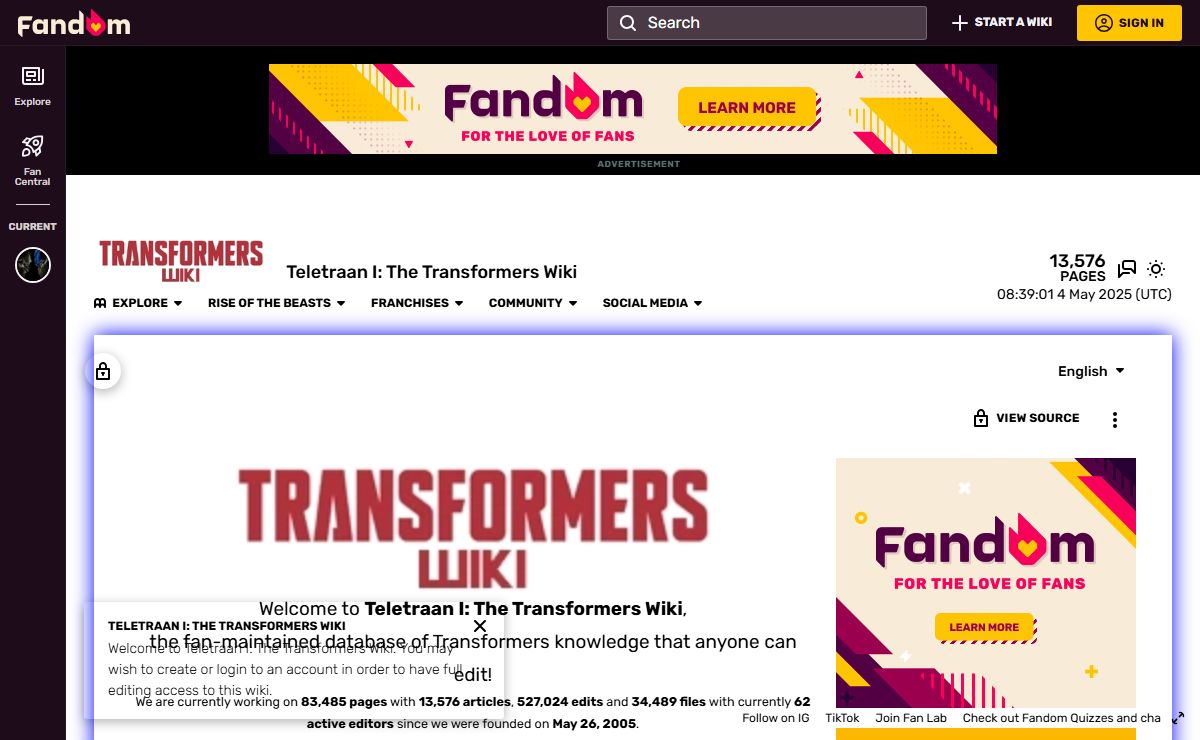 Teletraan I: The Transformers Wiki | Fandom