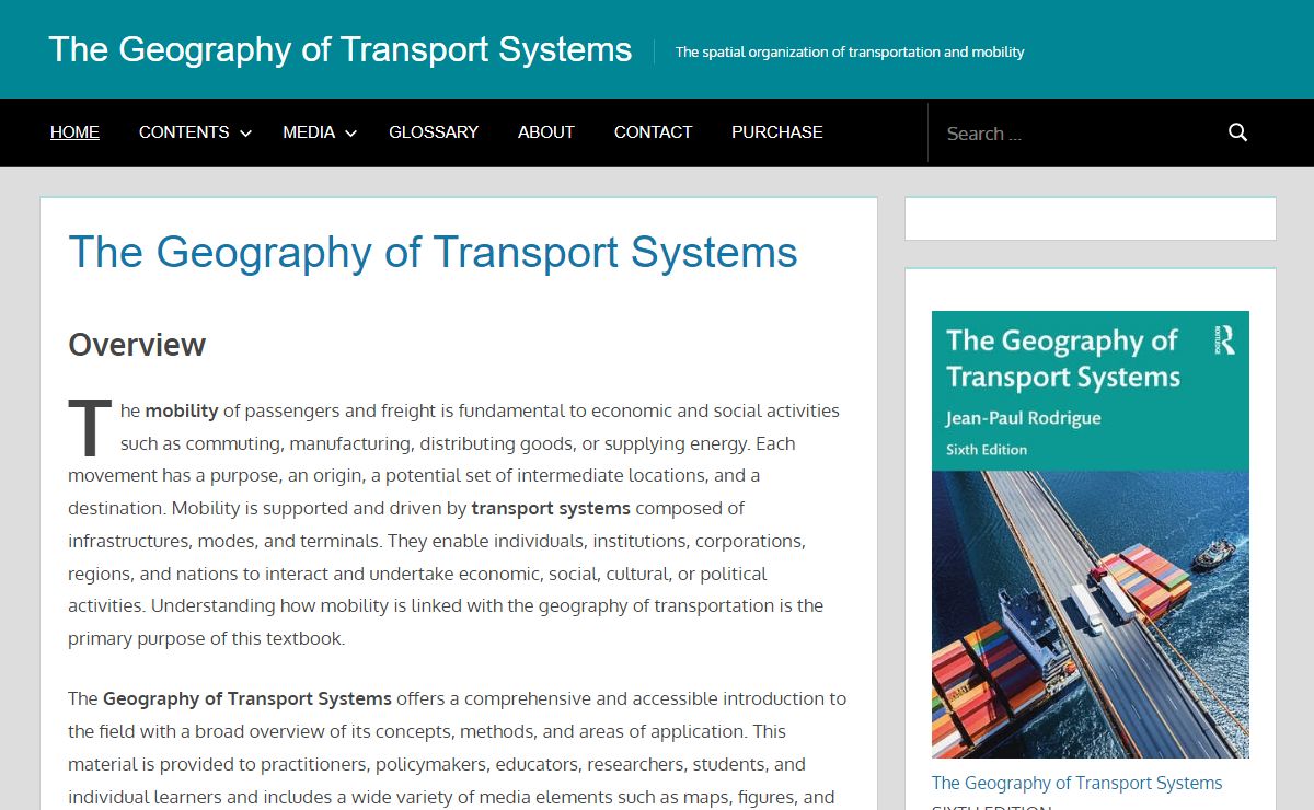 The Geography of Transport Systems