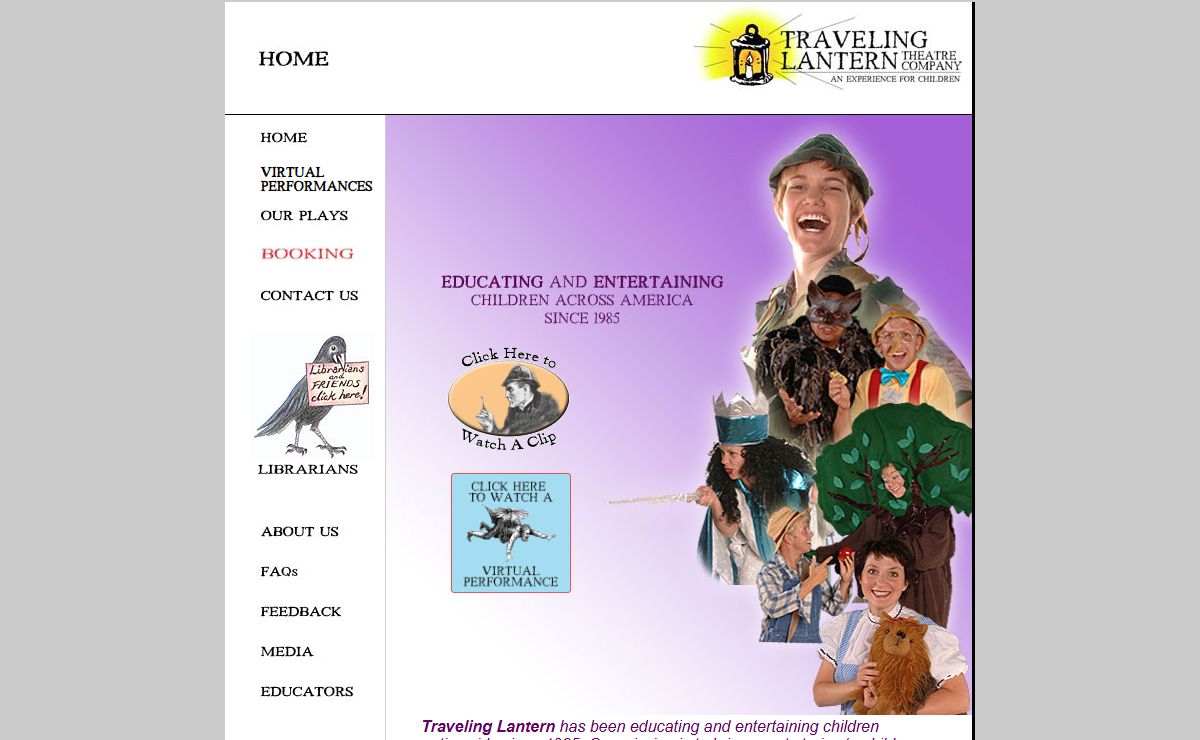 Welcome to the Traveling Lantern Theatre Company | Home