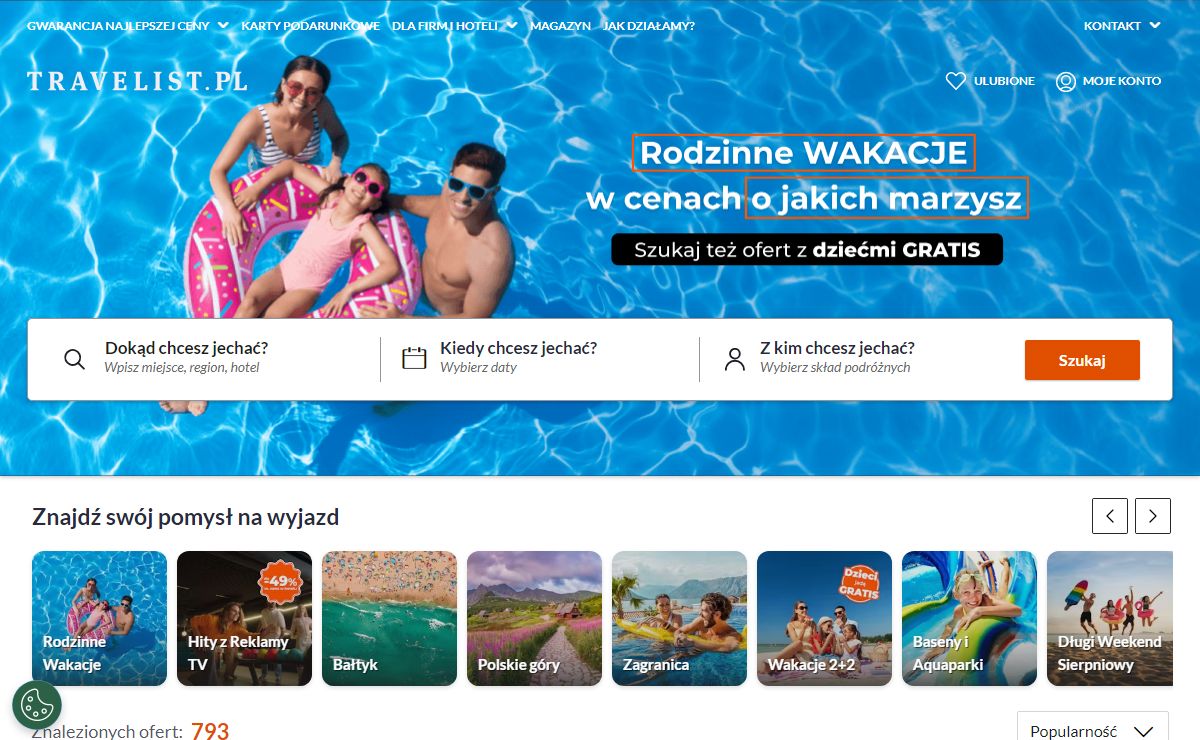 Travelist.pl: Hotele nawet -70% - w Polsce i za granicą - Travelist.pl
