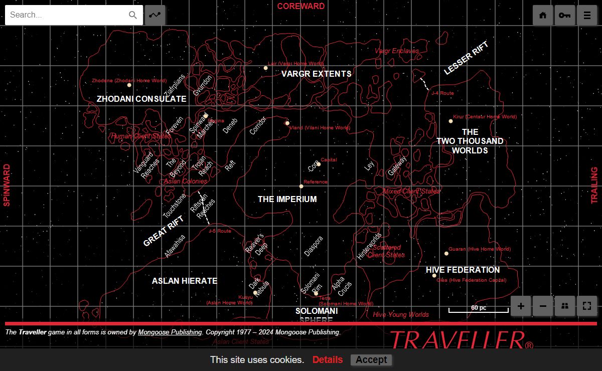 Traveller Map