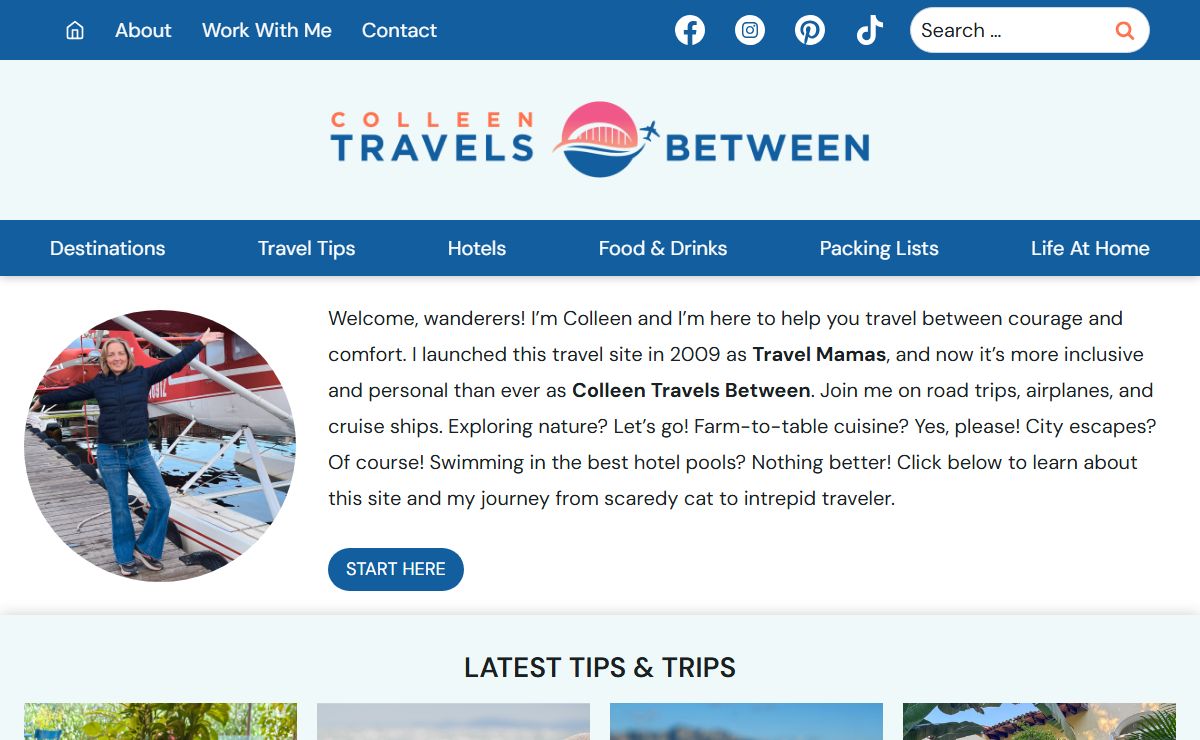 Colleen Travels Between (Top Travel Blog)