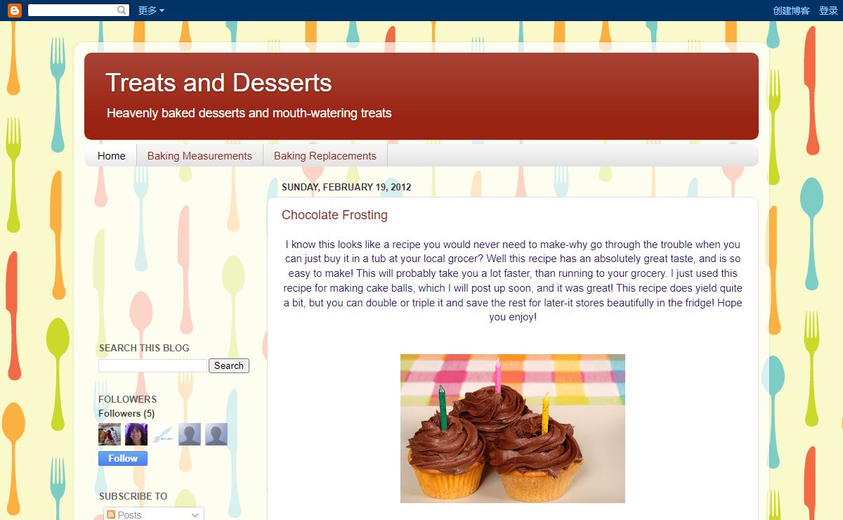 Treats and Desserts