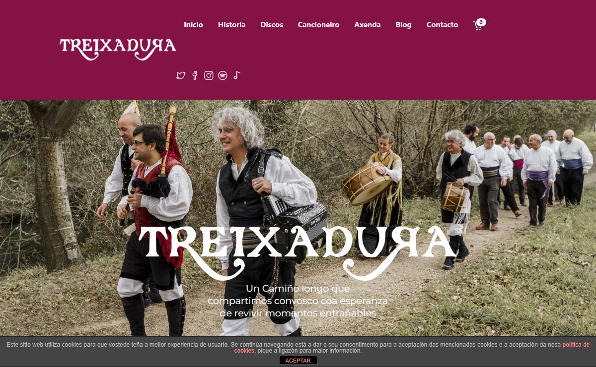 Treixadura | Música tradicional galega | Discos, concertos, xiras