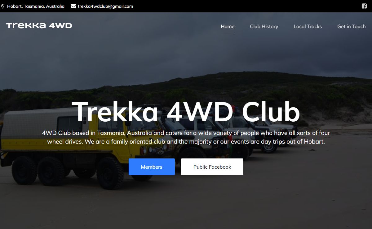Trekka 4WD – Hobart based Off Road club
