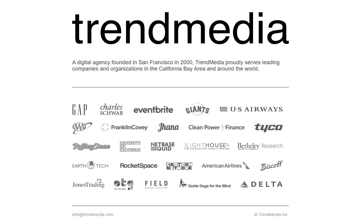 TrendMedia - A Digital Agency
