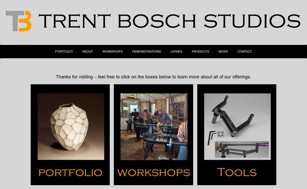 Trent Bosch | Wood Sculptor | Woodturning Workshops, Videos and Tools | Fort Collins | Colorado