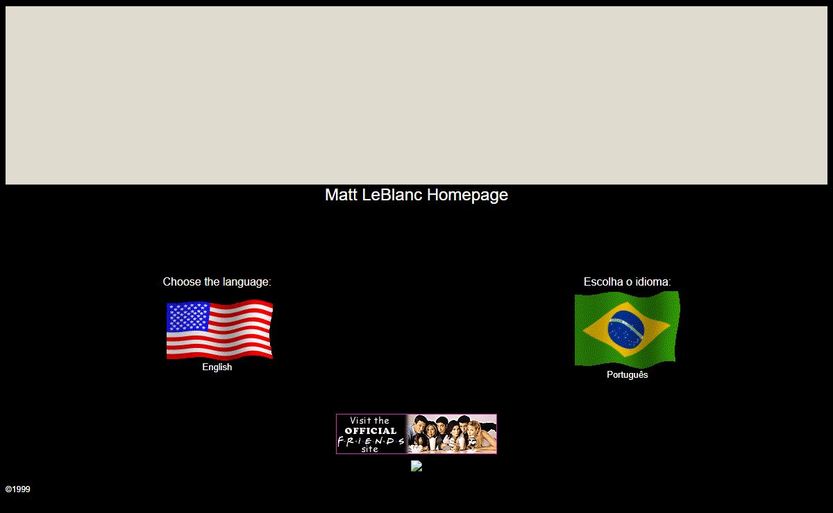 Matt LeBlanc Homepage
