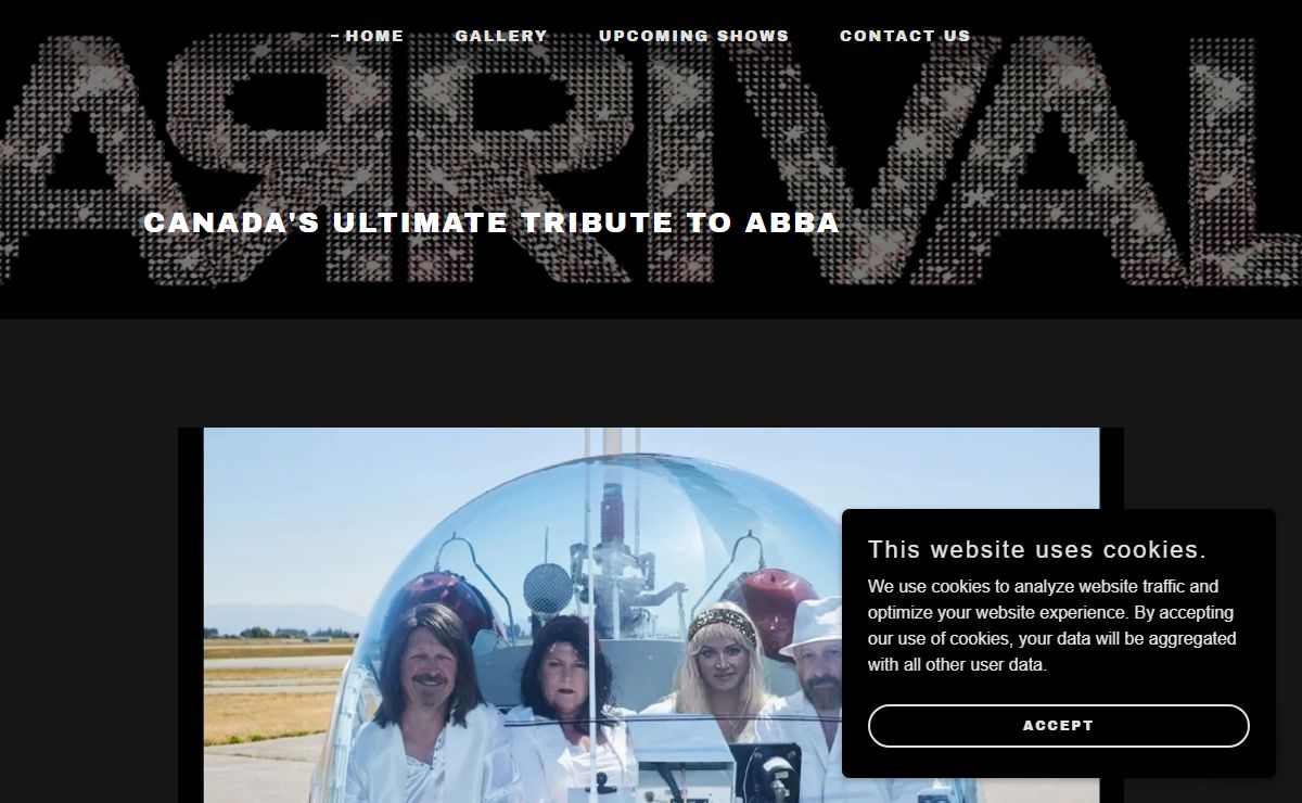 Abba Tribute Band - Arrival