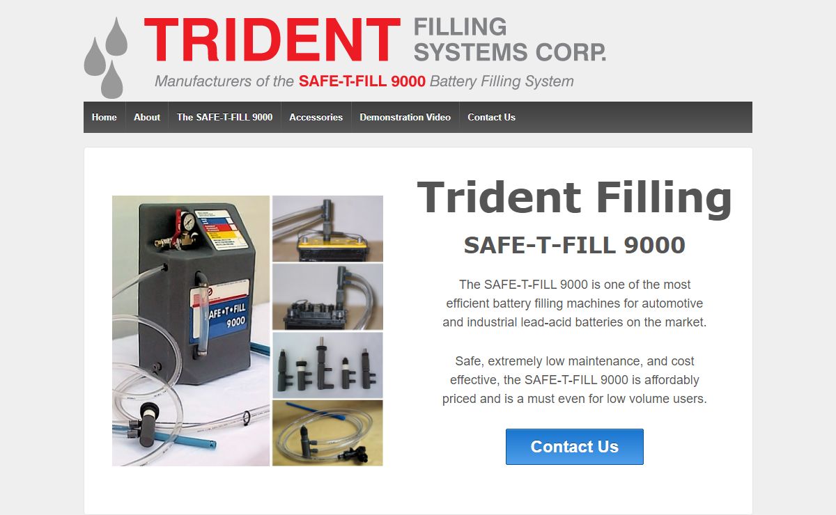 Trident Filling Systems Corp. | Manufacturers of SAFE-T-FILL 9000
