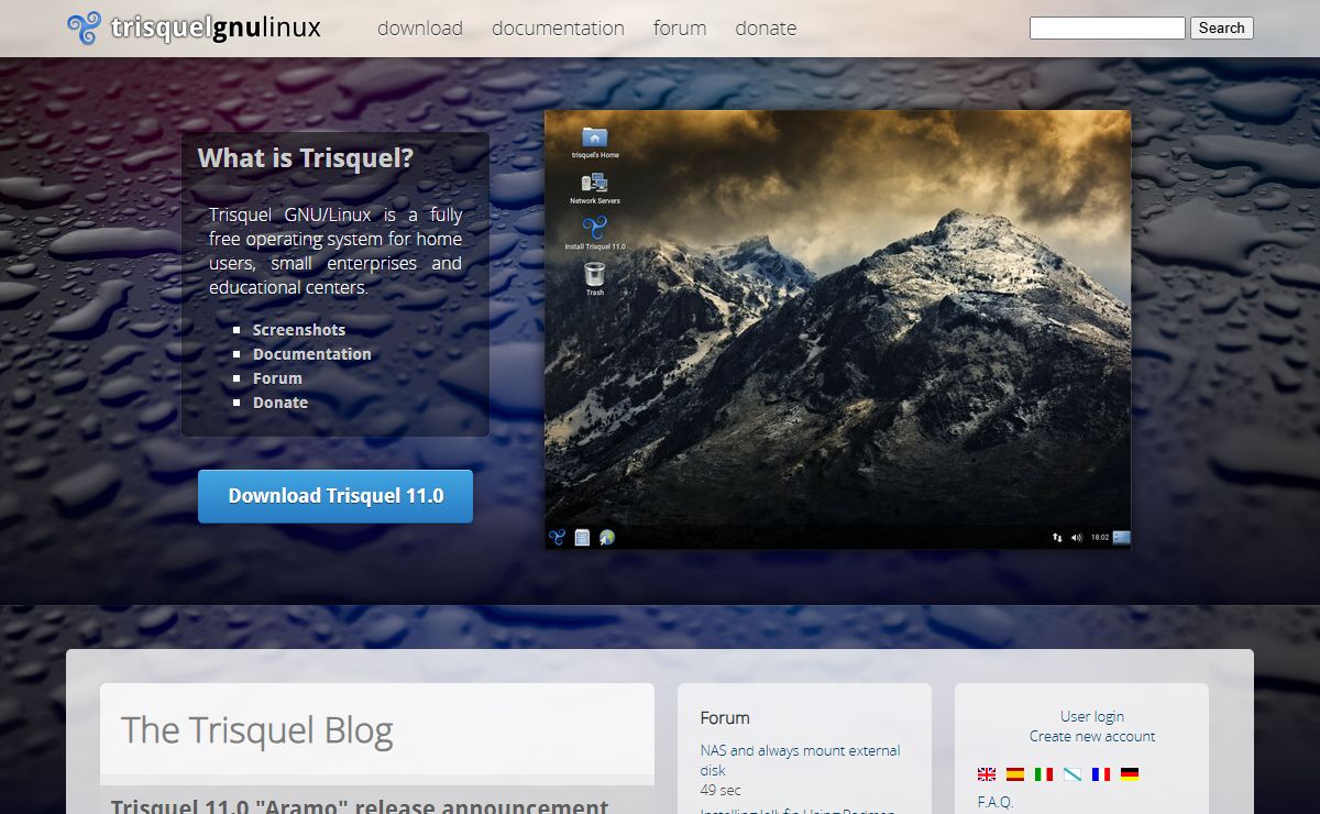 Trisquel GNU/Linux - Run free!