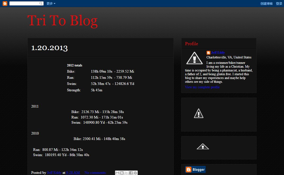 Tri To Blog