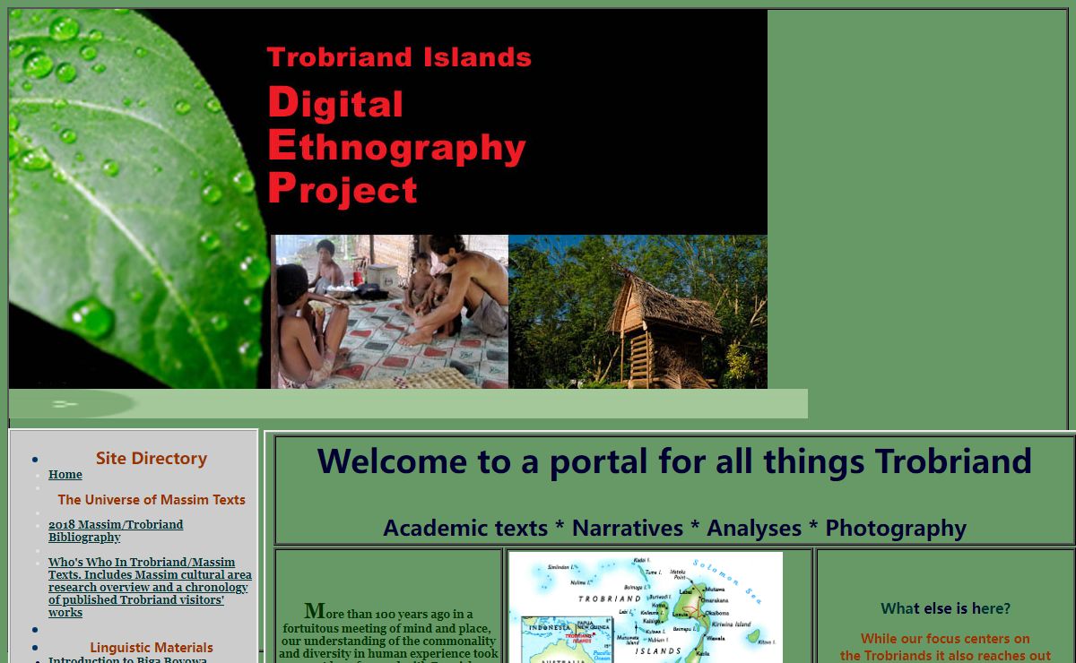 Trobriand Islands DEP