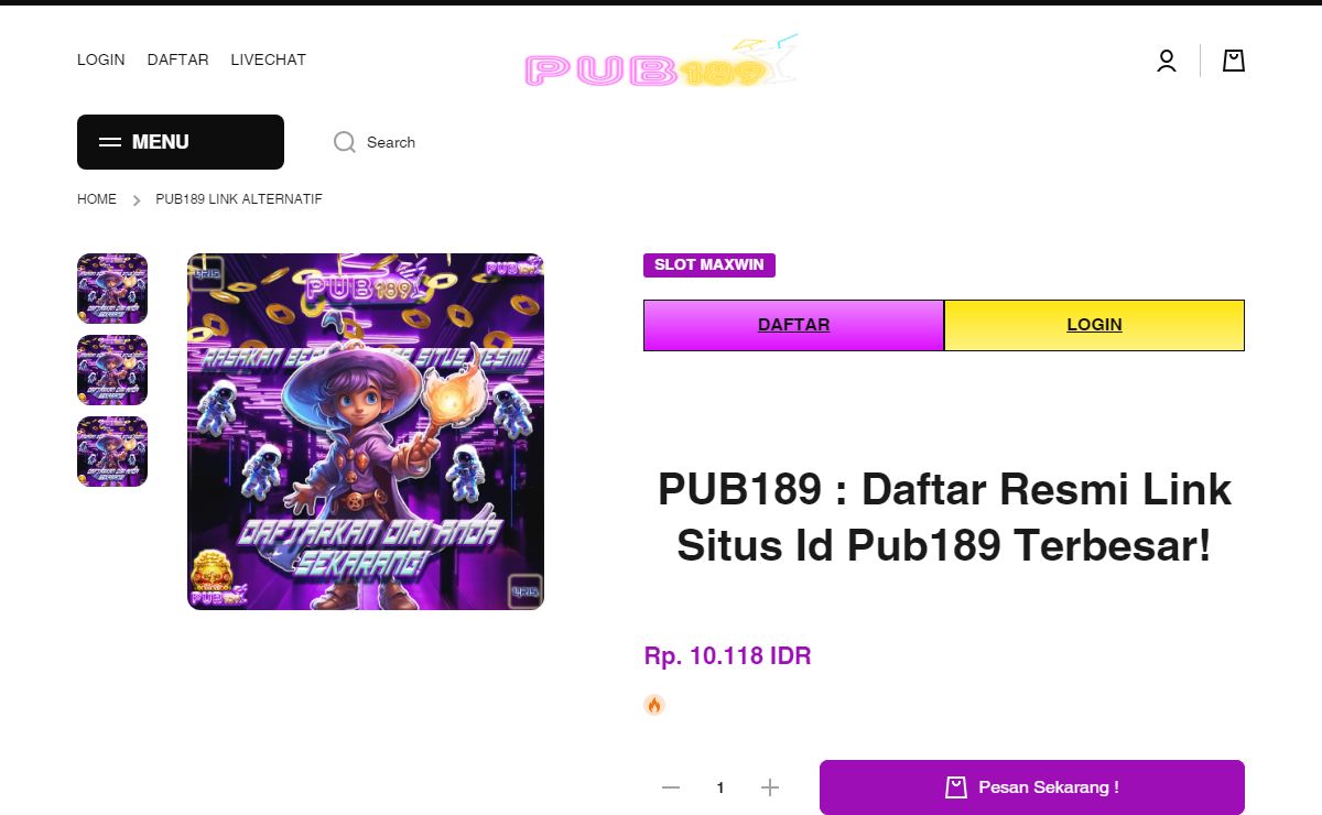 PUB189 : Daftar Resmi Link Situs Id Pub189 Terbesar!