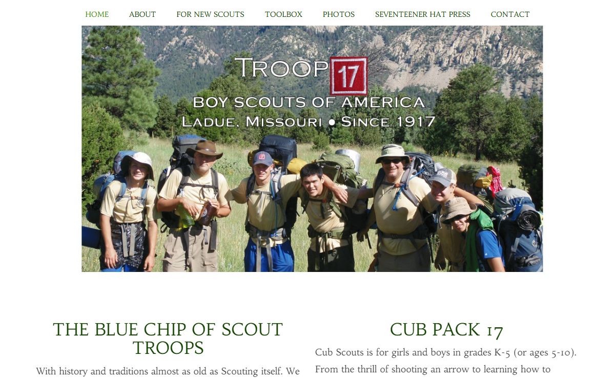 HOME | Boy Scout Troop 17 in St. Louis