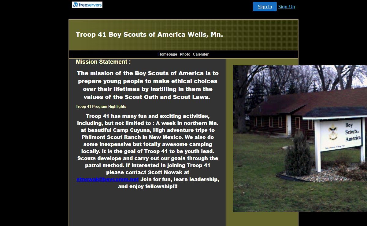 Homepage