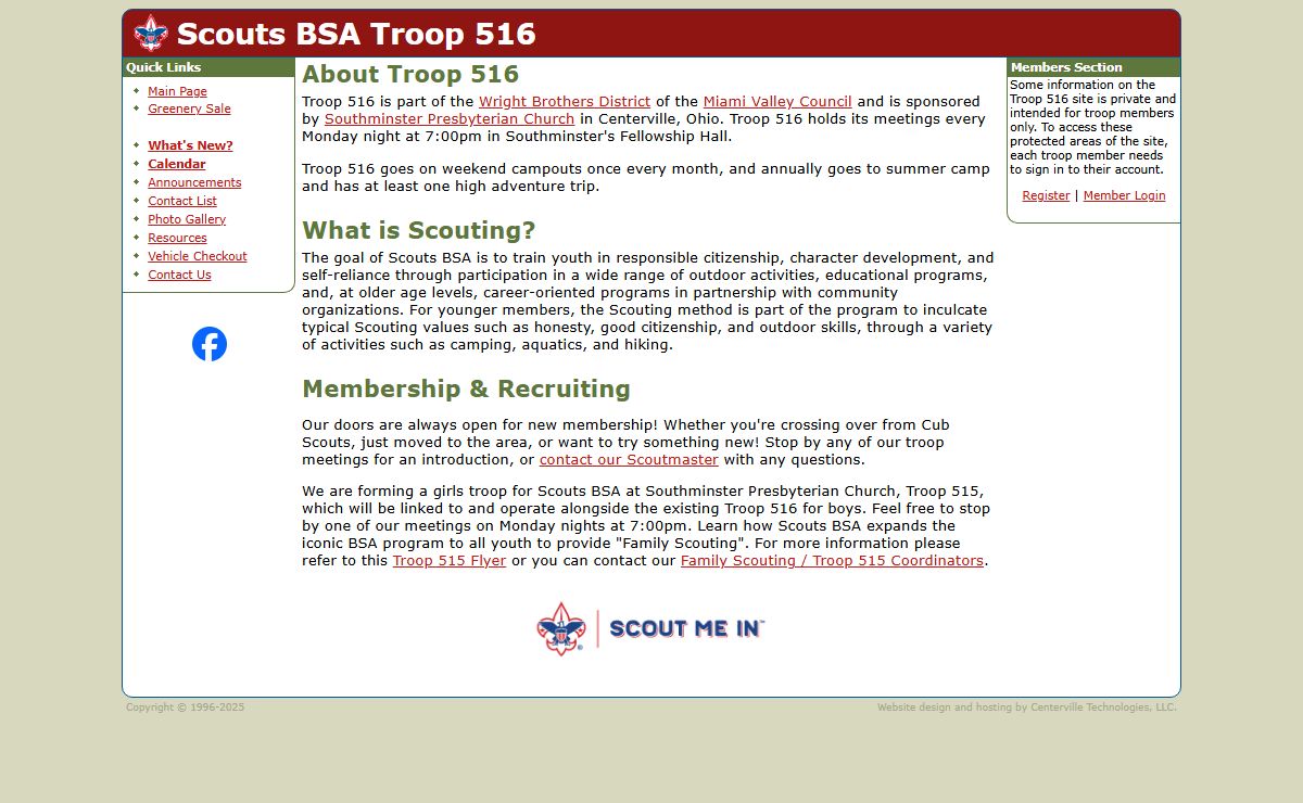 Scouts BSA Troop 516