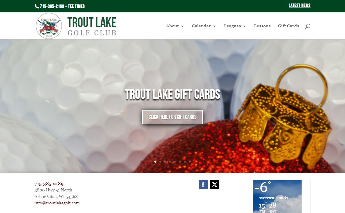Welcome to Trout Lake Golf Club » Trout Lake Golf Course