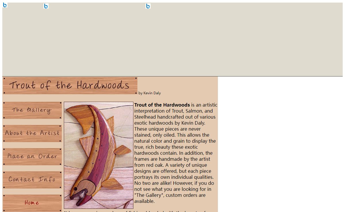 Welcome to Trout of the Hardwoods!