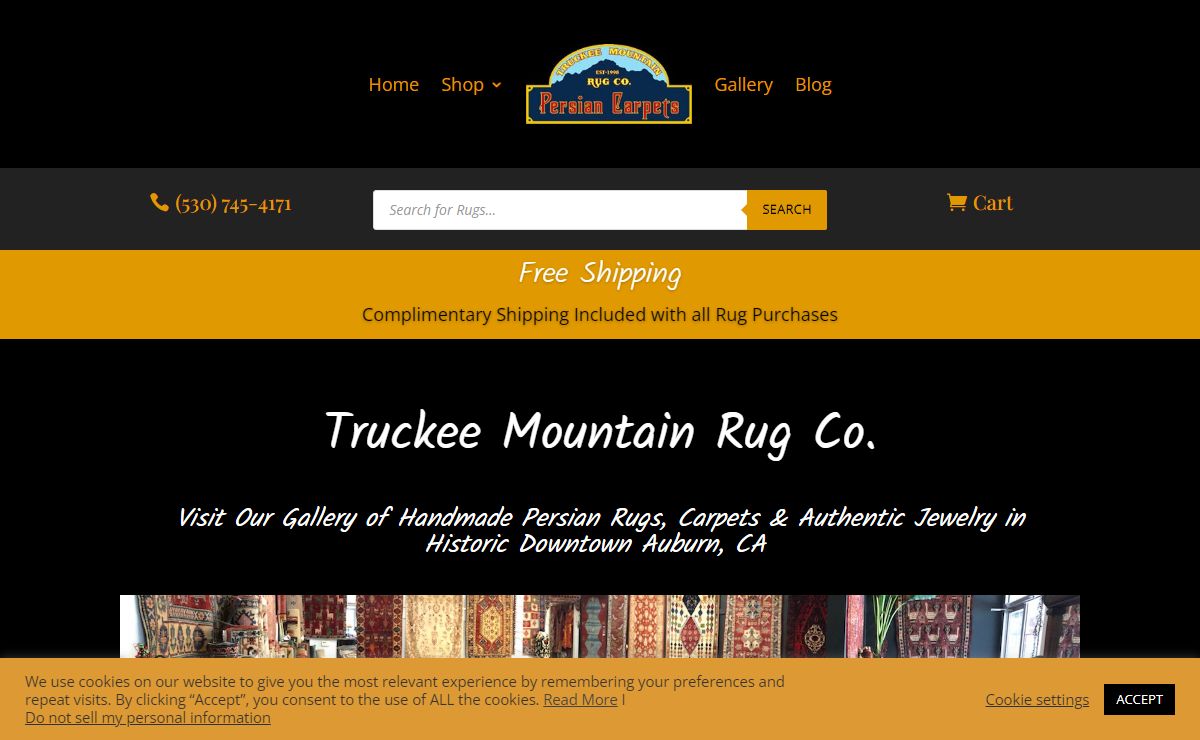 Home - Premium Hand-Knotted Persian Rugs | Truckee Mountain Rug Co.