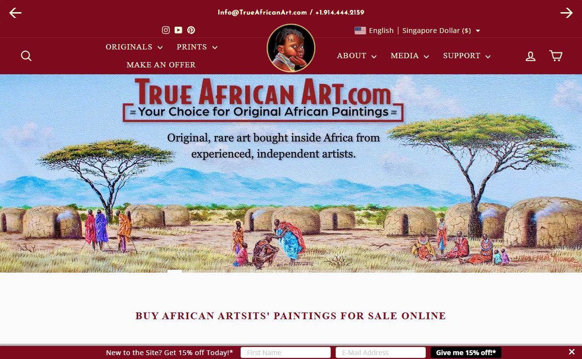 African Art Paintings for Sale Online – True African Art