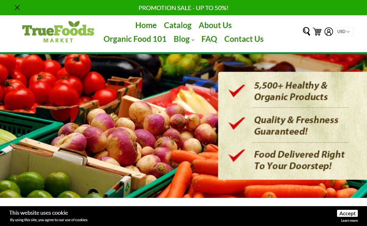 Organic Food | Health Food Store | Natural Food - True Foods Market – Truefoodsmarket (a Goodiesales company)