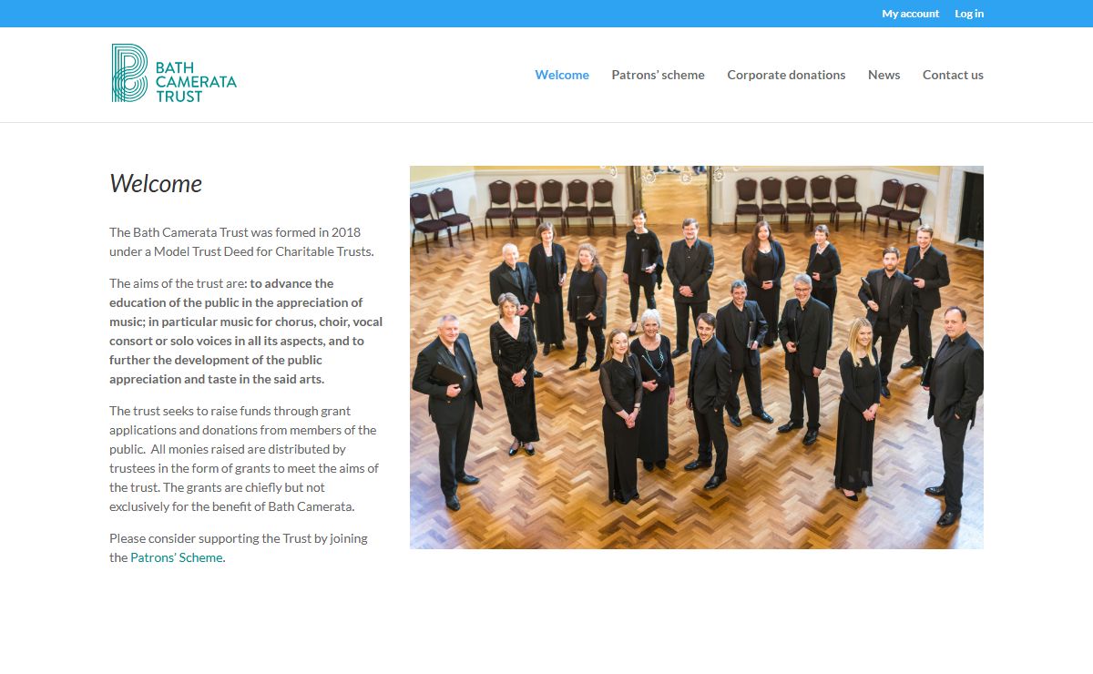 The Bath Camerata Trust | Charitable Trust