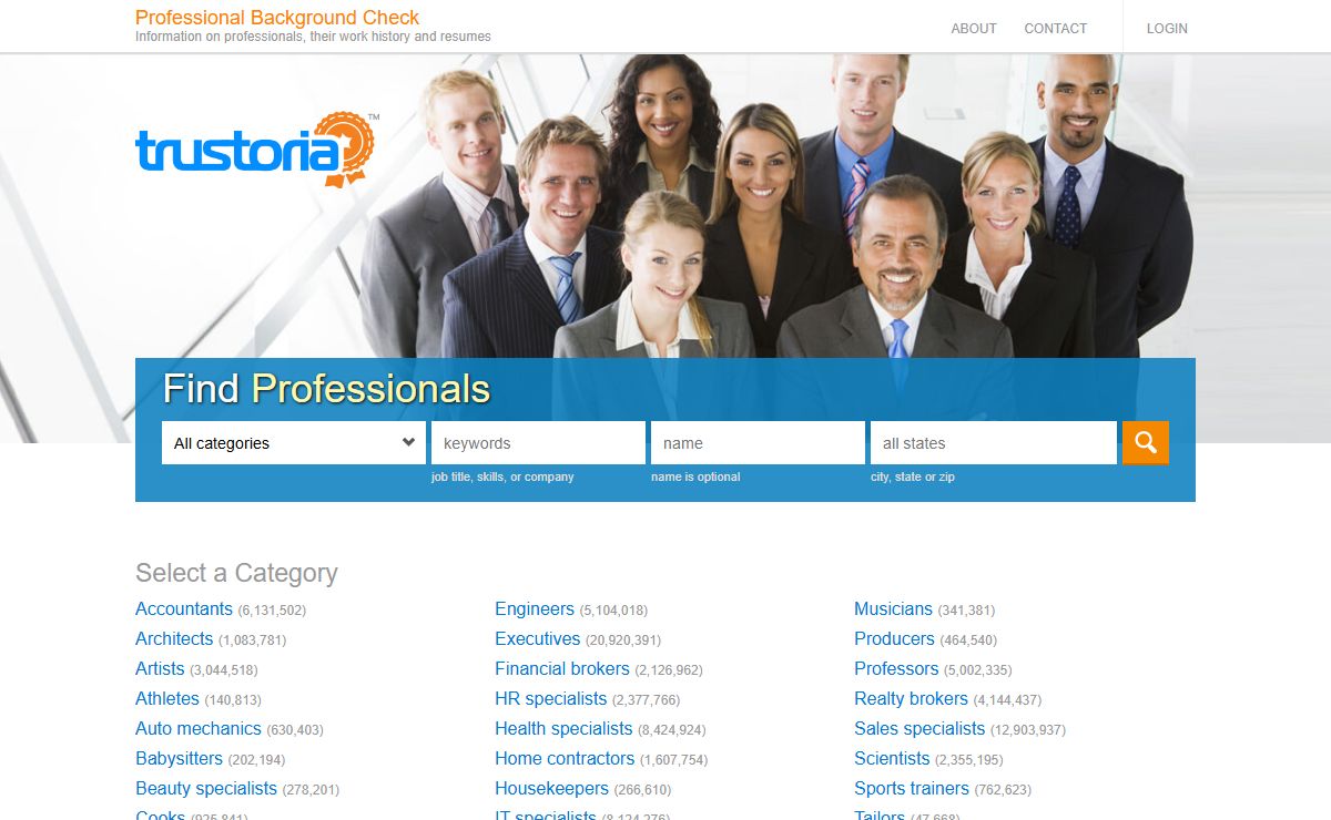National Professional Directory | Trustoria