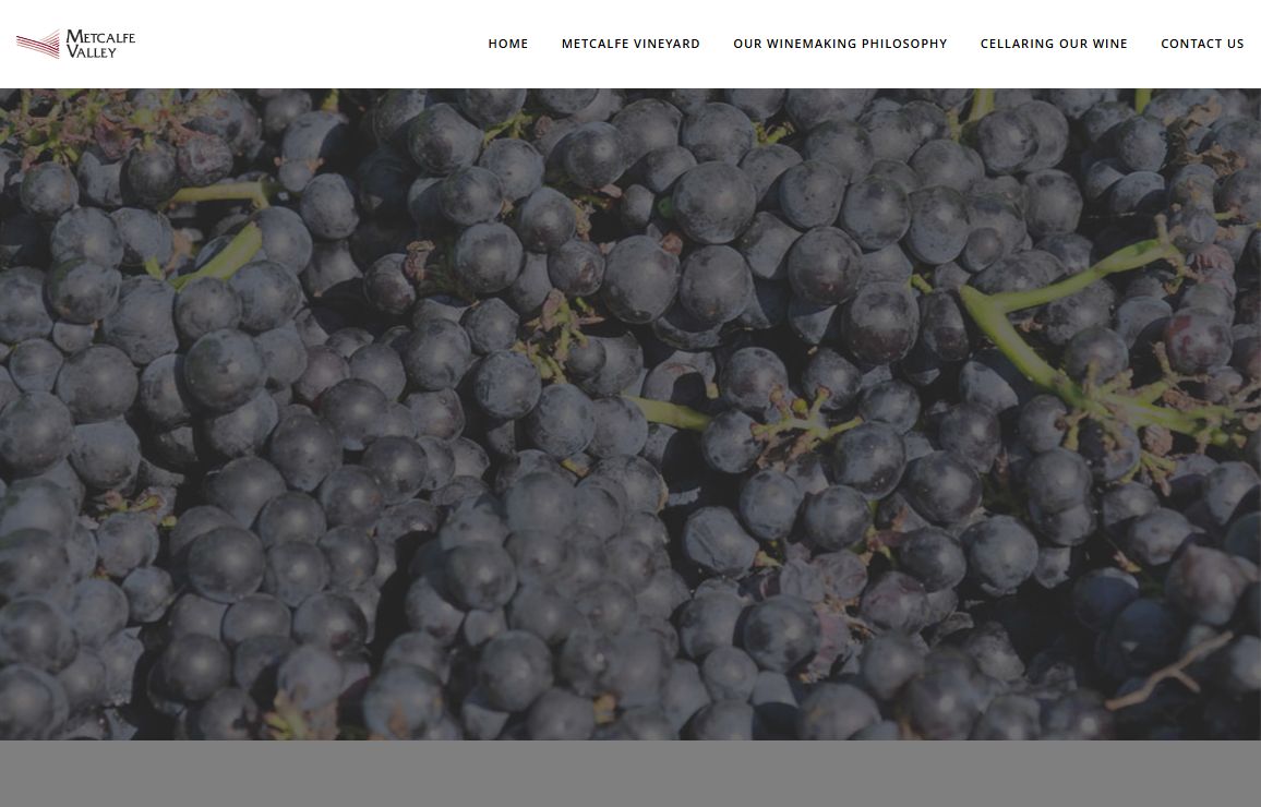 Metcalfe Valley Wines – Truth to Terroir