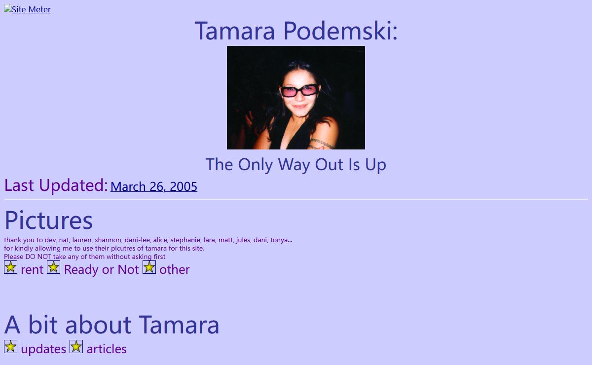 Tamara Podemski: The Only Way Out Is Up